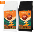 ZESTAW - Kawa ziarnista Trip Coffee Brazylia 1kg + Trip Coffee Brazylia DARK 1kg