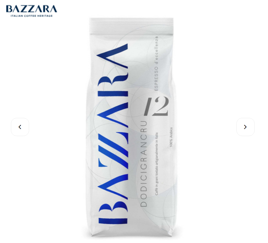 Kawa ziarnista Bazzara DODICIGRANCRU 1kg