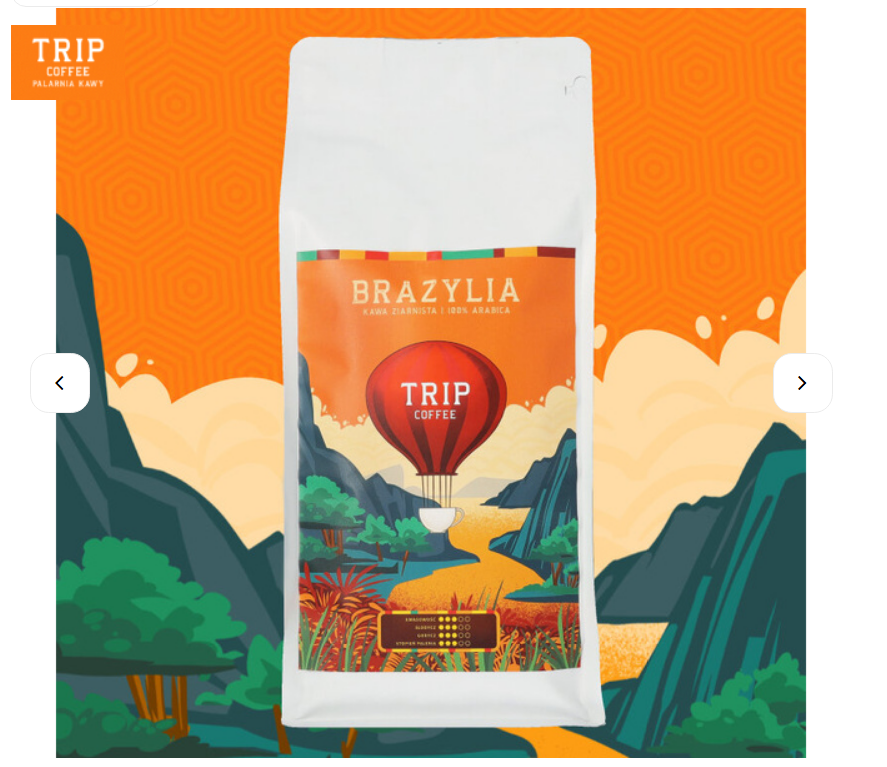 Kawa ziarnista Trip Coffee Brazylia 1kg