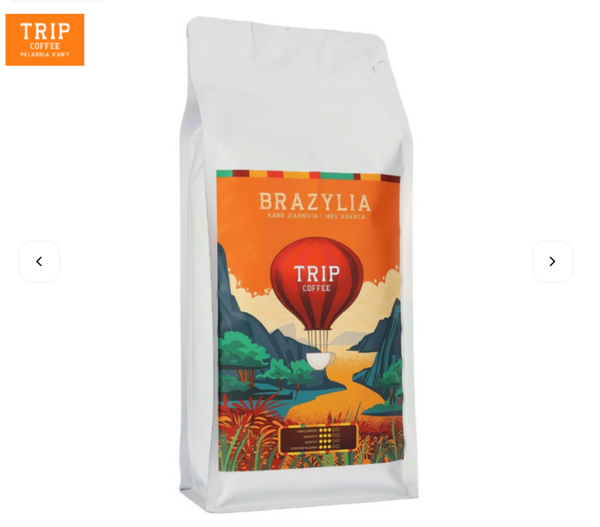 Kawa ziarnista Trip Coffee Brazylia 1kg