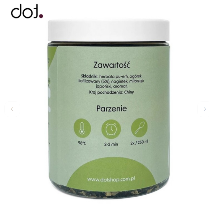 Herbata pu-erh dot. Pu-erh Cucumber 50g