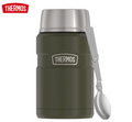 Termos obiadowy ze składaną łyżką i kubkiem Thermos 710ml - Zielony
