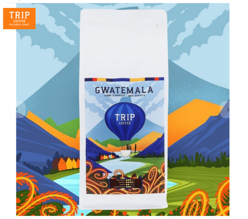 ESTAW - Kawa ziarnista Trip Coffee Brazylia 1kg + Trip Coffee Gwatemala 1kg