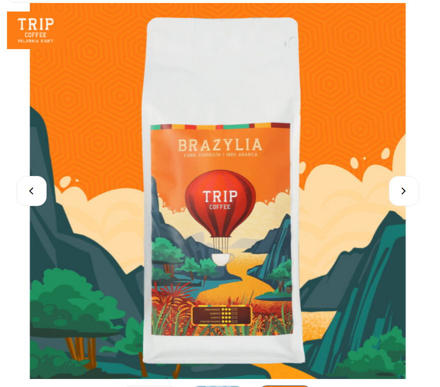 ESTAW - Kawa ziarnista Trip Coffee Brazylia 1kg + Trip Coffee Gwatemala 1kg